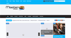 Desktop Screenshot of master-proof.com