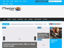 Tablet Screenshot of master-proof.com